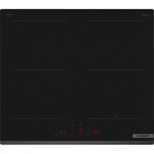 Индукционная варочная панель Bosch PVQ631HC1E, чёрный в Нижневартовске