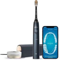 Электрическая звуковая зубная щетка Philips Sonicare 9900 Prestige HX9992/12, Dark Blue