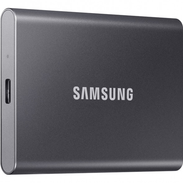 1 ТБ Внешний SSD Samsung T7, USB 3.2 Gen 2 Type-C, серый в Нижневартовске