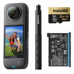 Экшн-камера Insta360 X4 Adventure Bundle (CINSABMA)