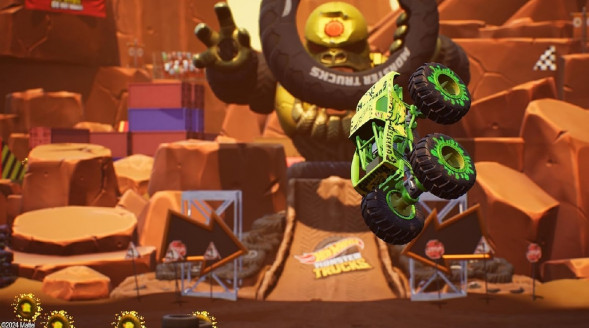 Игра Hot Wheels Monster Trucks: Stunt Mayhem [PS5, английская версия] в Нижневартовске