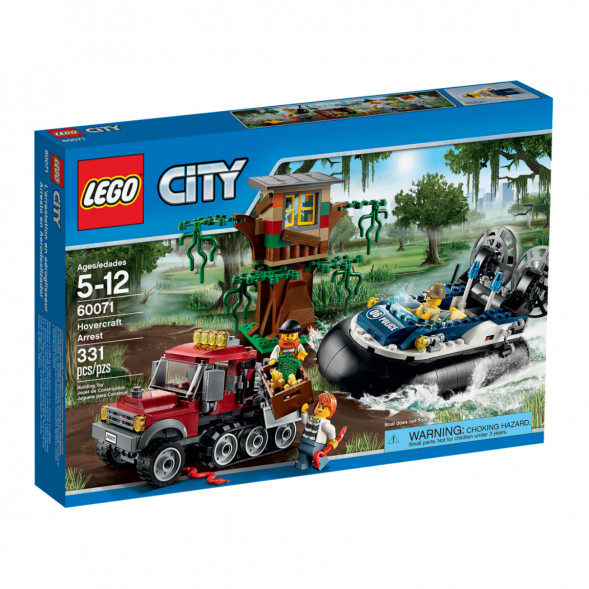 Конструктор LEGO City 60071 Полицейский корабль на воздушной подушке в Нижневартовске
