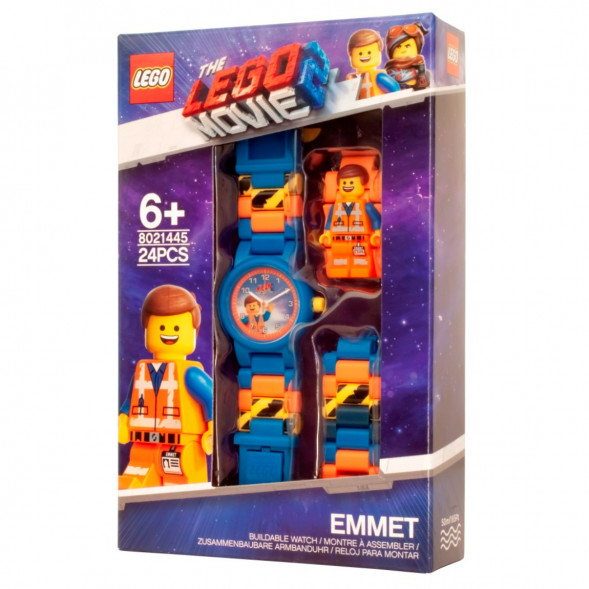 Часы LEGO Movie 8021445 «Emmet» с минифигуркой в Нижневартовске