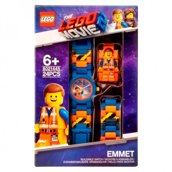 Часы LEGO Movie 8021445 «Emmet» с минифигуркой в Нижневартовске