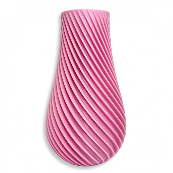 Ваза для сухоцветов HatRom Spiral, розовый в Нижневартовске