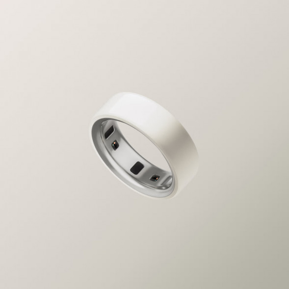 Умное кольцо Oura Ring 4 Ceramic (размер 4), Облако/Cloud в Нижневартовске