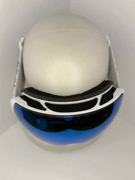 Горнолыжные очки для сноуборда Copozz (голубой, белый) в Нижневартовске