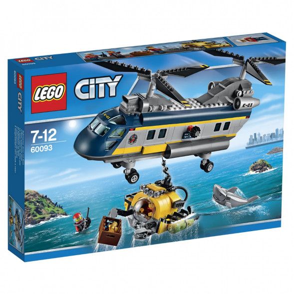 Конструктор LEGO City Deep Sea Explorers 60093 Вертолет исследователей моря в Нижневартовске