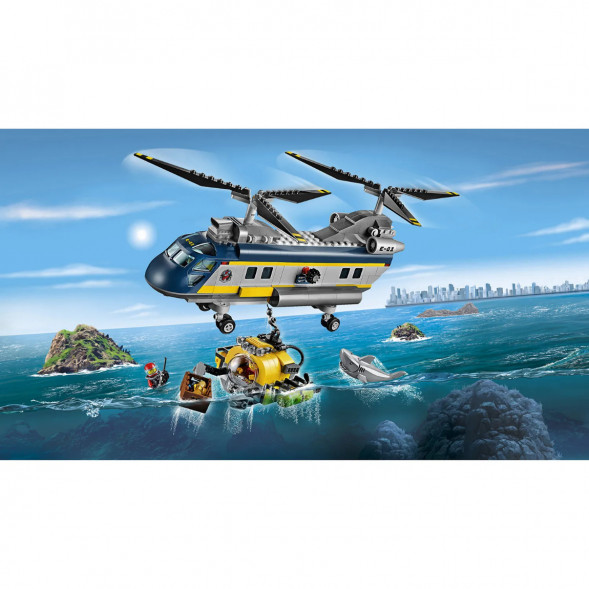 Конструктор LEGO City Deep Sea Explorers 60093 Вертолет исследователей моря в Нижневартовске