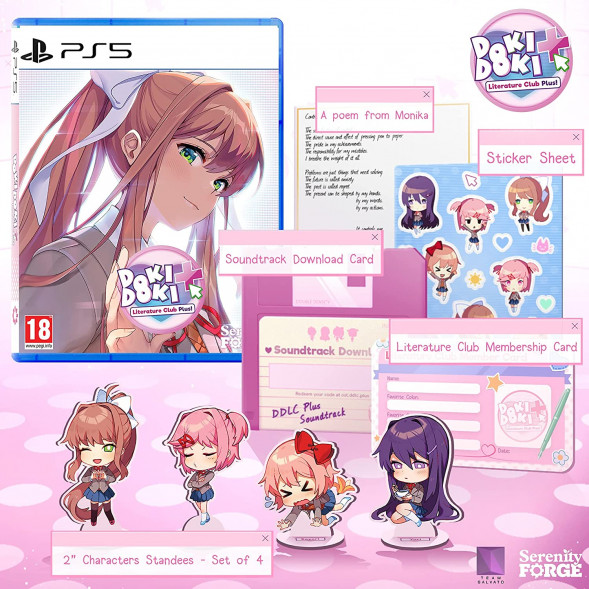 Игра Doki Doki Literature Club Plus! [PS5, русские субтитры] в Нижневартовске