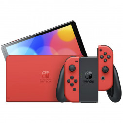 Игровая приставка Nintendo Switch OLED 64 ГБ, Mario Red Edition
