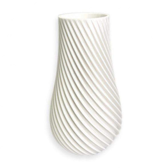Ваза для сухоцветов HatRom Spiral, белый в Нижневартовске