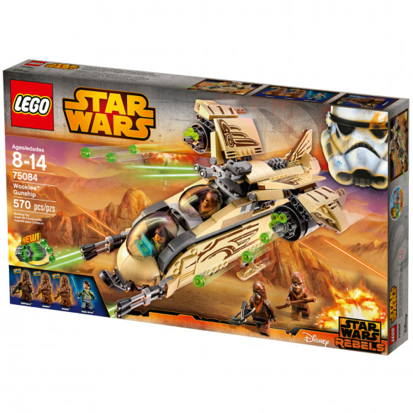 Конструктор LEGO Star Wars 75084 Боевой корабль Вуки в Нижневартовске