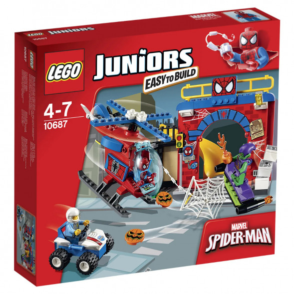 Конструктор LEGO Juniors 10687 Убежище Человека-паука в Нижневартовске