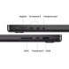 Ноутбук Apple MacBook Pro 16 2026 MGEE4 (M5 Max 40-Core GPU, 48/2TB), Черный космос/Space Black в Нижневартовске