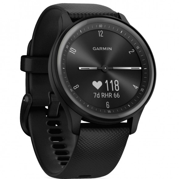 Умные часы Garmin Vivomove Sport, Black 010-02566-00 в Нижневартовске