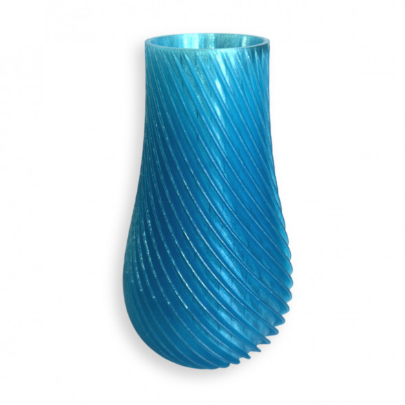 Ваза для сухоцветов HatRom Spiral, голубой в Нижневартовске