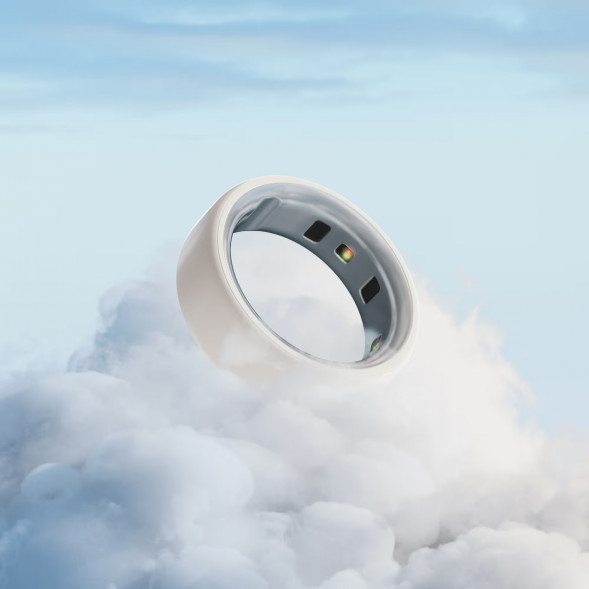 Умное кольцо Oura Ring 4 Ceramic (размер 6), Облако/Cloud в Нижневартовске