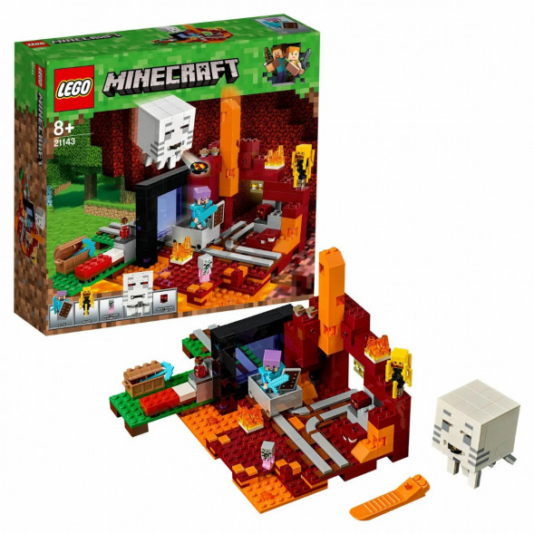 Конструктор LEGO Minecraft 21143 Портал в Подземелье  в Нижневартовске