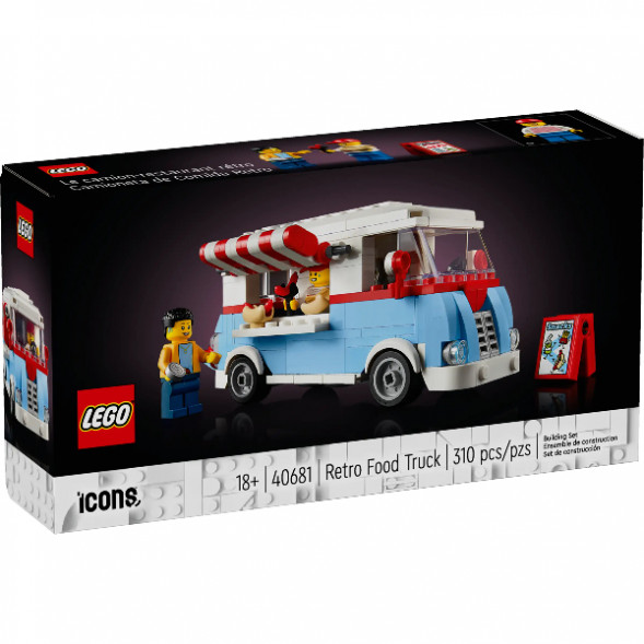 Конструктор LEGO Icons 40681 Ретро фуд трак в Нижневартовске