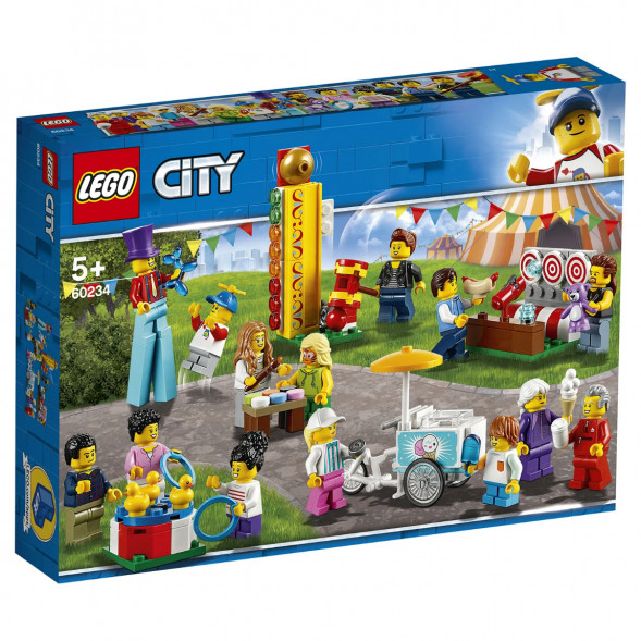 Конструктор LEGO City Town 60234 Комплект минифигурок Весёлая ярмарка в Нижневартовске