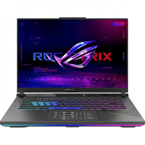 Ноутбук ASUS ROG Strix G16 G614PP-TS207 (16&amp;quot;, IPS, AMD Ryzen 9 8940HX 2.4ГГц, 16 ядер, 32ГБ DDR5, 512ГБ SSD, NVIDIA GeForce RTX 5070 8 ГБ, без ОС), серый в Нижневартовске