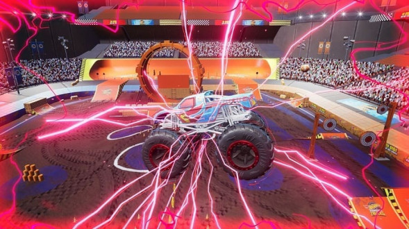 Игра Hot Wheels Monster Trucks: Stunt Mayhem [PS4, английская версия] в Нижневартовске
