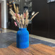 Ваза для сухоцветов HatRom Wave, синий в Нижневартовске