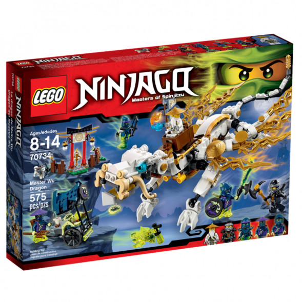 Конструктор LEGO Ninjago 70734 Дракон Сэнсея Ву в Нижневартовске