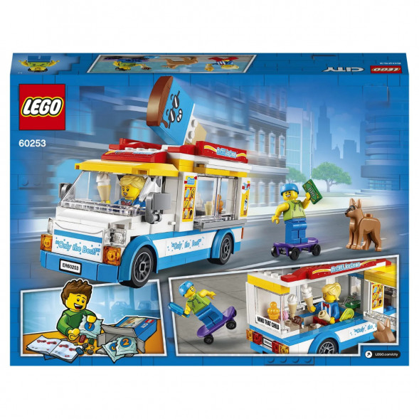 Конструктор LEGO City Great Vehicles 60253 Грузовик мороженщика в Нижневартовске