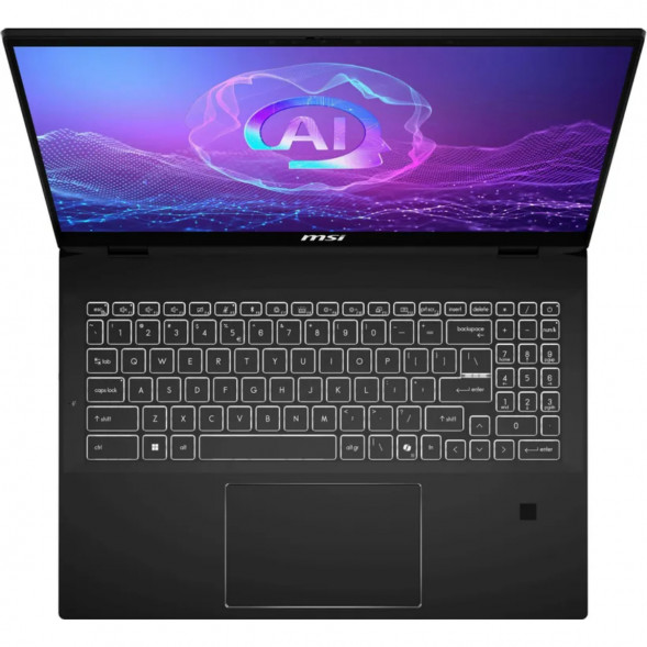 Ноутбук трансформер MSI Summit 16 AI Evo A2HMTG-057RU (16&amp;quot;, IPS, Intel Core Ultra 7 255H 2ГГц, 16 ядер, 16ГБ LPDDR5, 1ТБ SSD, Intel Arc 140T, Windows 11 Home), черный в Нижневартовске