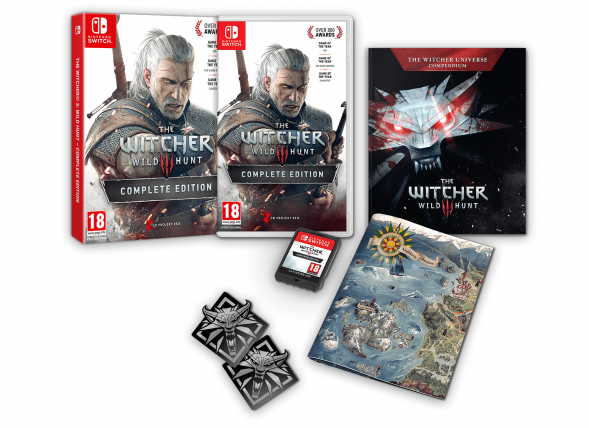 Игра Witcher 3 Wild Hunt Complete Edition (Ведьмак 3: Дикая Охота - Полное Издание) (Русская версия) для Nintendo Switch в Нижневартовске