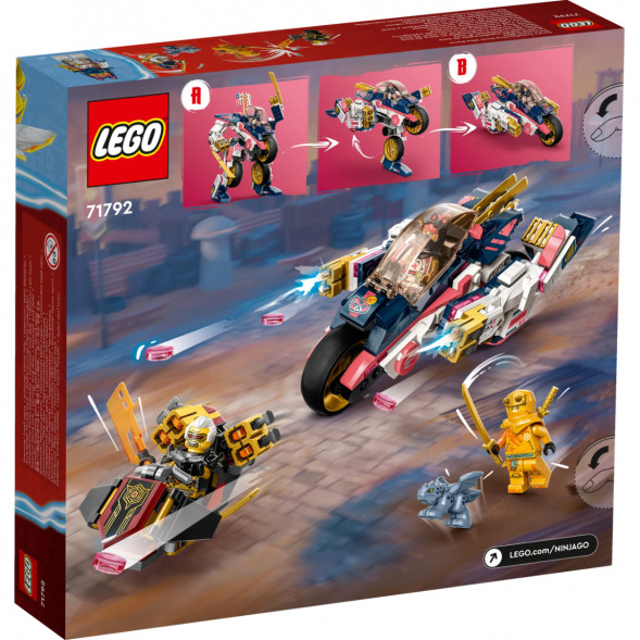 Конструктор LEGO Ninjago 71792 Байк-трансформер Соры в Нижневартовске
