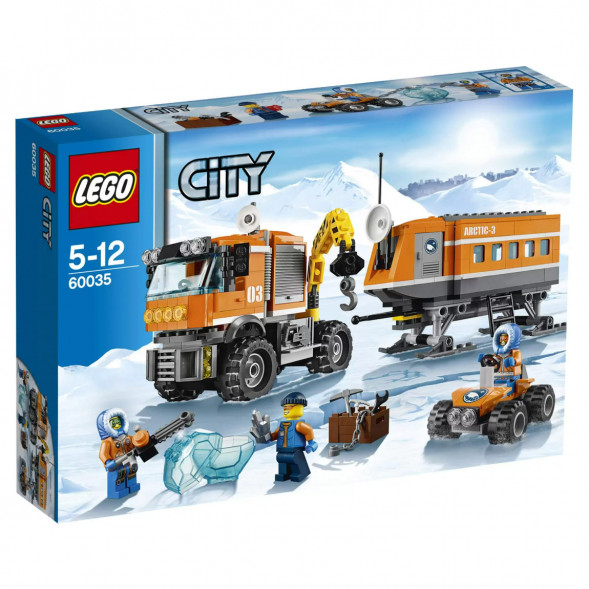 Конструктор LEGO City 60035 Передвижная арктическая станция в Нижневартовске