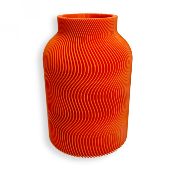 Ваза для сухоцветов HatRom Wave, оранжевый в Нижневартовске