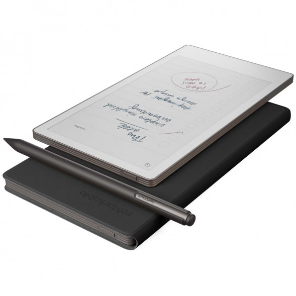 Графический планшет reMarkable Paper Pro Move + Стилус MarkerPlus + Чехол BookFolio Premium Leather, Black в Нижневартовске