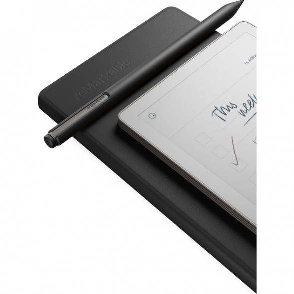 Графический планшет reMarkable Paper Pro Move + Стилус MarkerPlus + Чехол BookFolio Premium Leather, Black в Нижневартовске