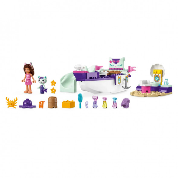 Конструктор LEGO Gabby&amp;#039;s Dollhouse 10786 Корабль и спа Габби и МерКэта в Нижневартовске