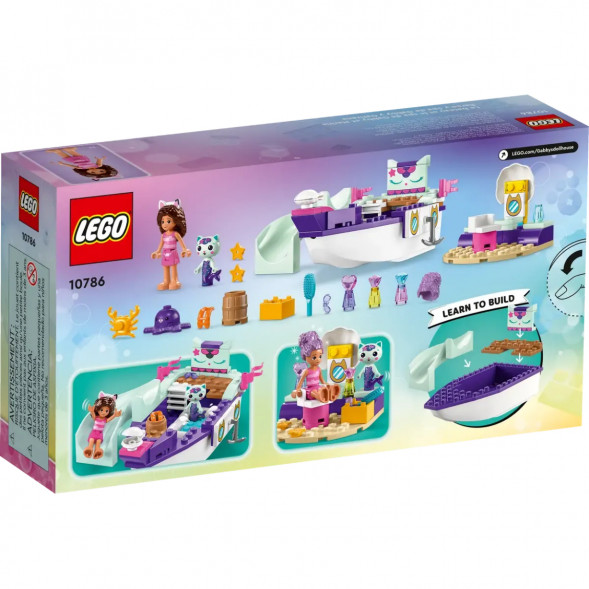Конструктор LEGO Gabby&amp;#039;s Dollhouse 10786 Корабль и спа Габби и МерКэта в Нижневартовске