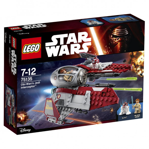 Конструктор LEGO Star Wars 75135 Перехватчик джедаев Оби-Вана Кеноби в Нижневартовске