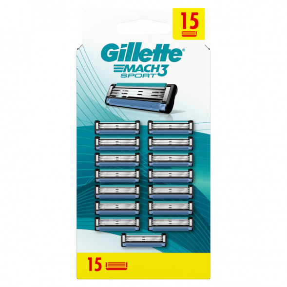 Лезвия для бритвы Gillette Match3 Sport, 15 шт. в Нижневартовске