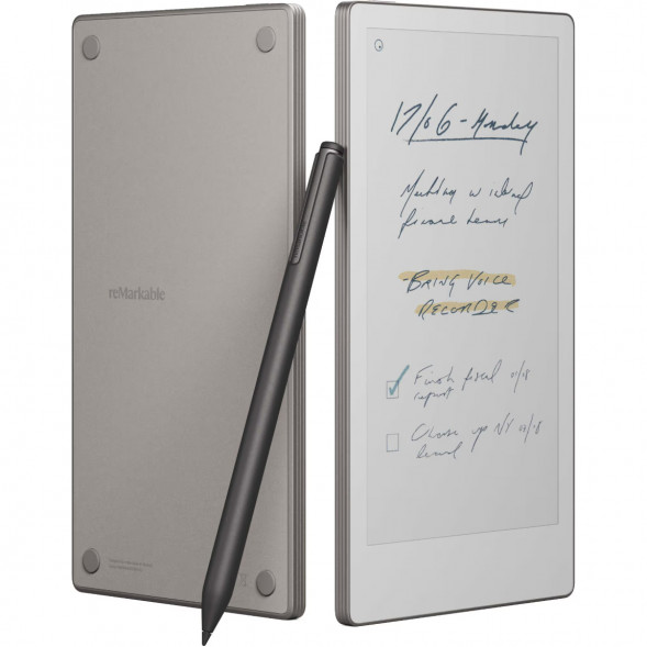 Графический планшет reMarkable Paper Pro Move + стилус Marker Plus, серый в Нижневартовске