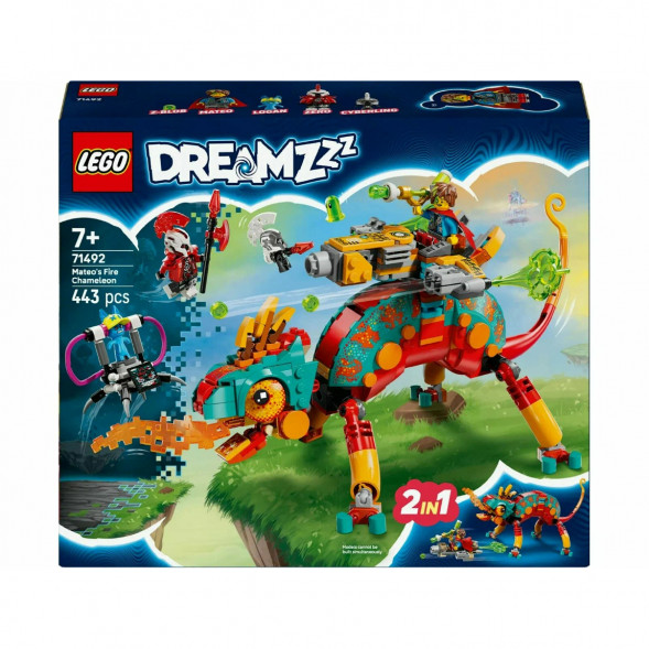 Конструктор LEGO DREAMZzz 71492 Огненный хамелеон Матео в Нижневартовске