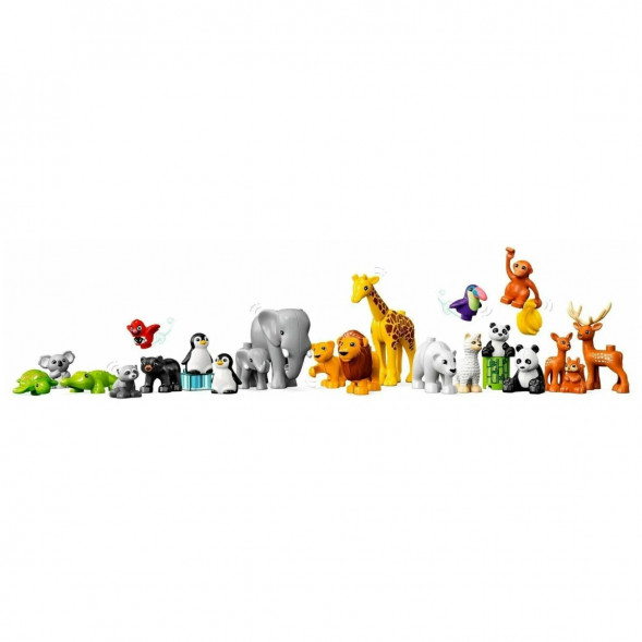 Конструктор LEGO DUPLO 10975 Дикие животные мира в Нижневартовске