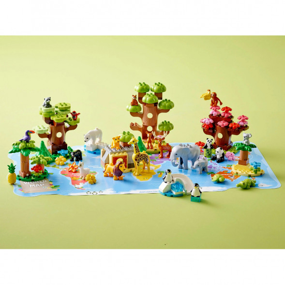 Конструктор LEGO DUPLO 10975 Дикие животные мира в Нижневартовске