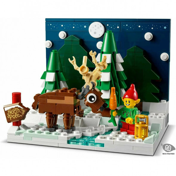 Конструктор LEGO 40484 Перед домом Деда Мороза в Нижневартовске