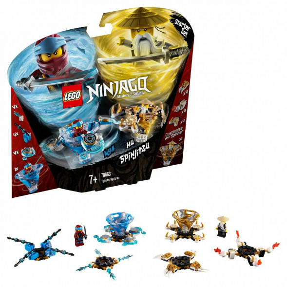 Конструктор LEGO Ninjago 70663 Ния и Ву: мастера Кружитцу в Нижневартовске