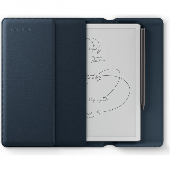 Графический планшет reMarkable Paper Pure+Marker Plus+Sleeve Folio, Ocean Blue в Нижневартовске