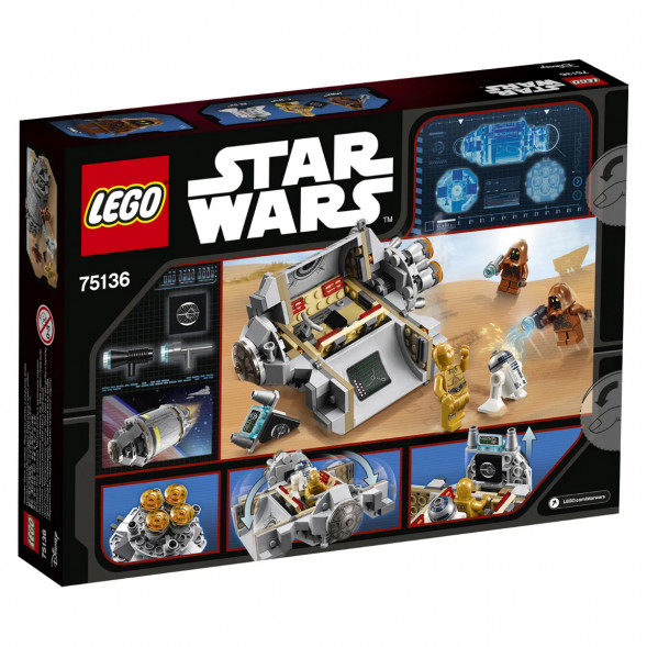 Конструктор LEGO Star Wars 75136 Спасательная капсула дроидов в Нижневартовске